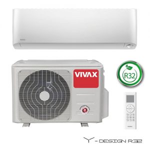 oras-oras šilumos siurblys Vivax Y-Design